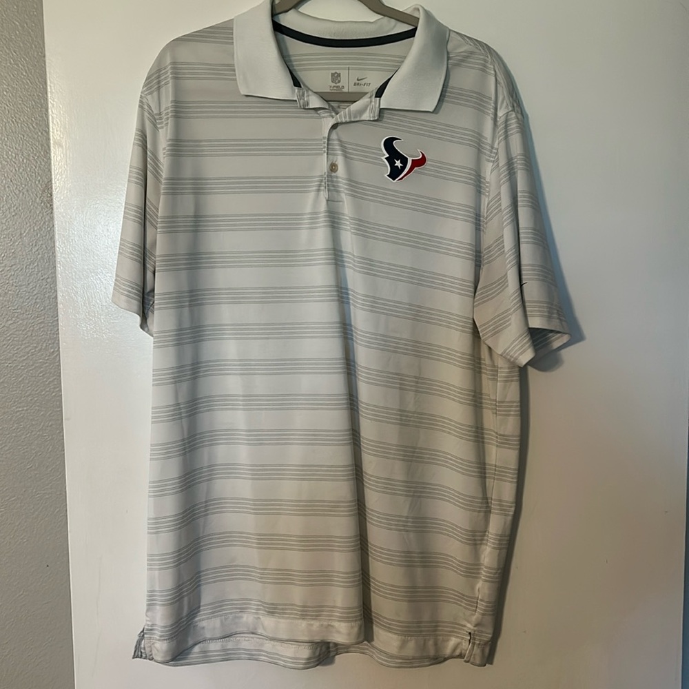 Houston Texans NFL Nike Dri-Fit Polo - size XL